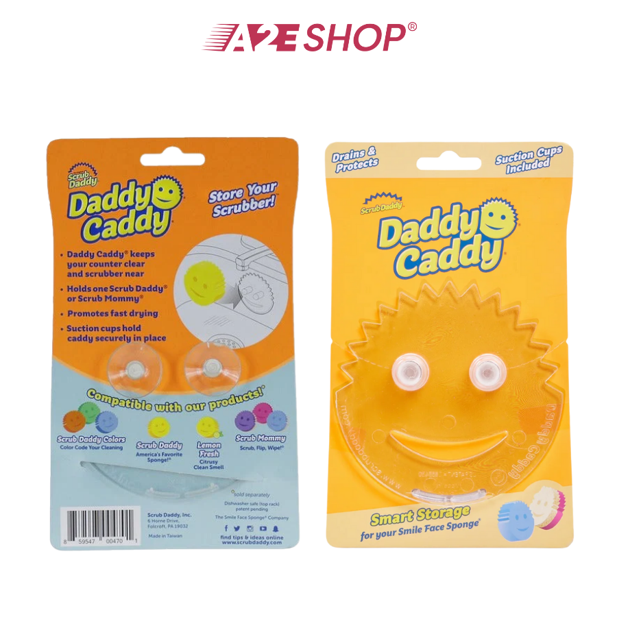 Daddy Caddy Sponge Holder | For Scrub Daddy & Scrub Mommy