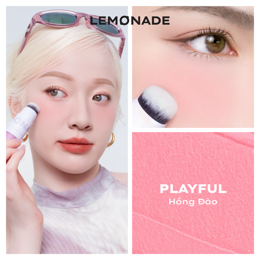 Phấn má hồng dạng kem Lemonade Perfect Couple – Soft Matte Vegan