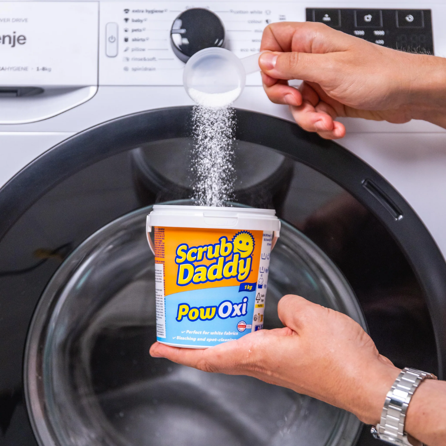 Scrub Daddy PowOxi White Zone 1kg | Oxygen-Powered Stain Remover