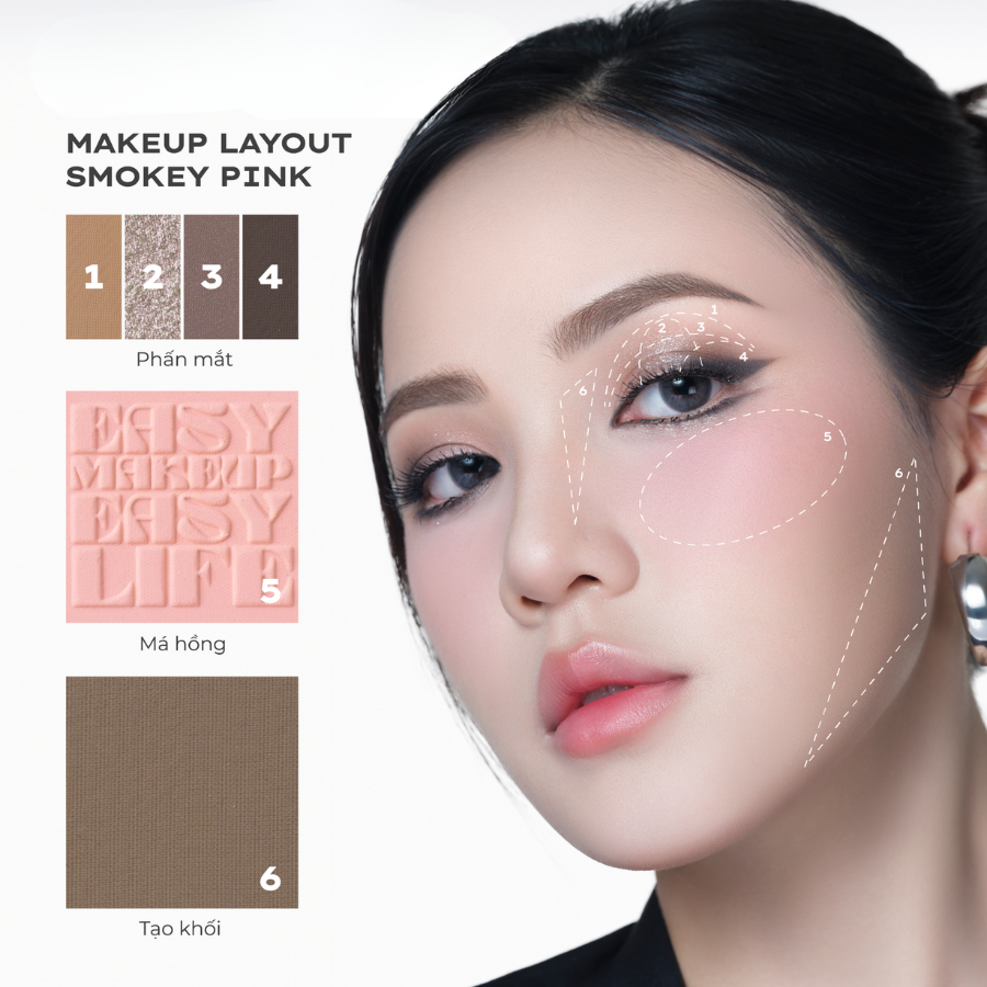 Bảng phấn mắt đa năng Lemonade Aesthetic – 10,8g tất cả trong một