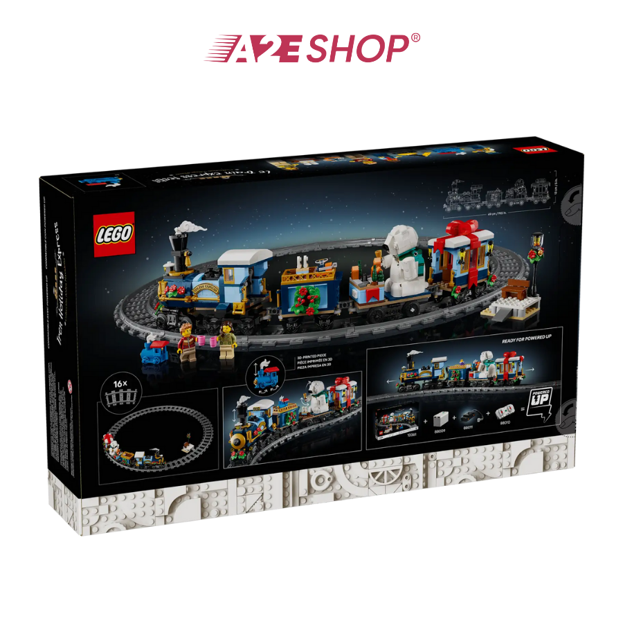 LEGO Holiday Express Train – 1,045 Pieces Christmas Train Set