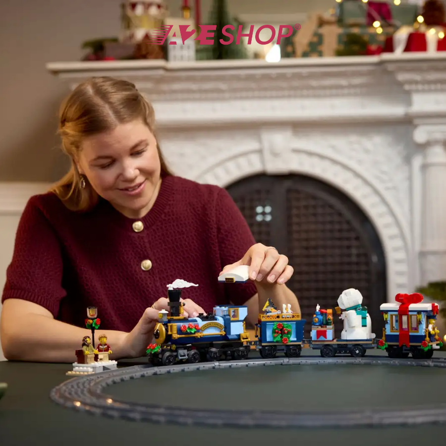 LEGO Holiday Express Train – 1,045 Pieces Christmas Train Set