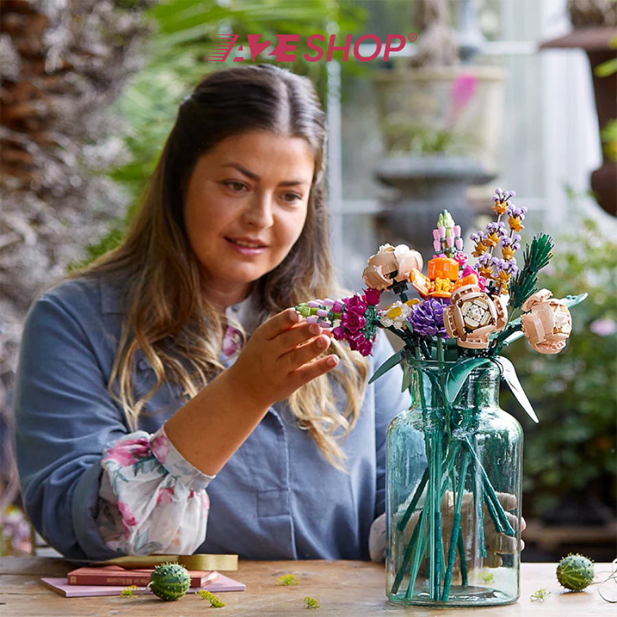 Lego Botanical Flower Bouquet Set 10280 (756 Pieces)
