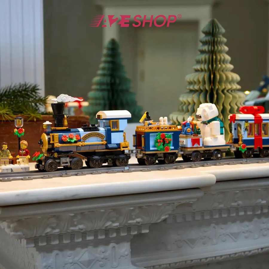 LEGO Holiday Express Train – 1,045 Pieces Christmas Train Set