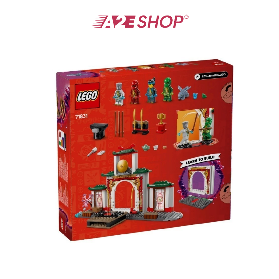 Bộ xây dựng đền Ninja Lego Ninjago Spinjitzu (158 miếng)