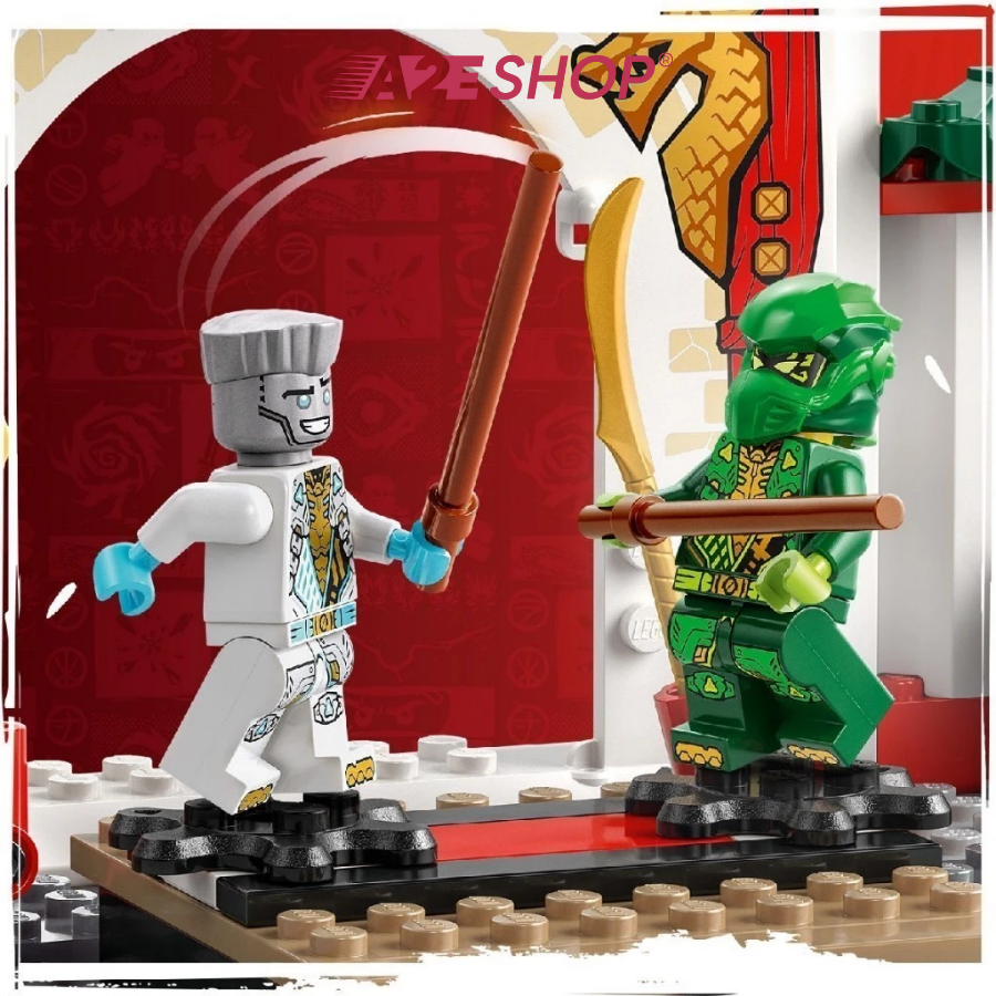 Bộ xây dựng đền Ninja Lego Ninjago Spinjitzu (158 miếng)