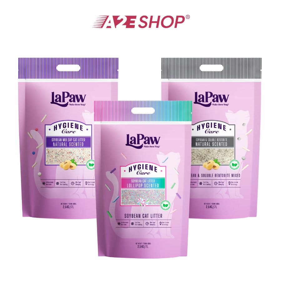 LaPaw 100% TOFU Cat Litter with Different functions (7L)