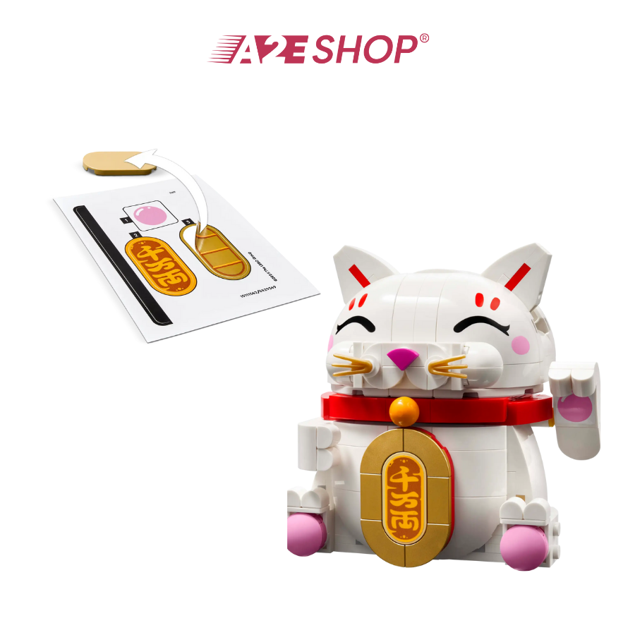 Lego Lucky cat (280 Pieces)
