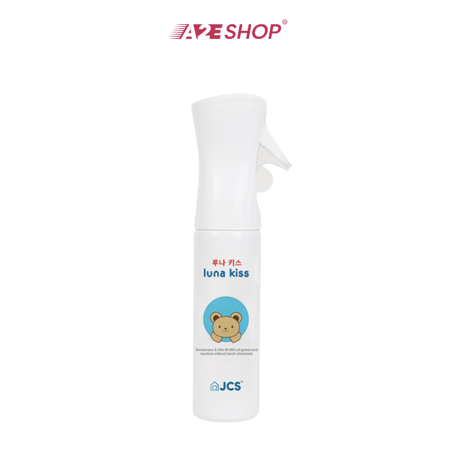 Xịt khử trùng không cồn Luna Kiss (300ml) – Khử mùi an toàn cho bé