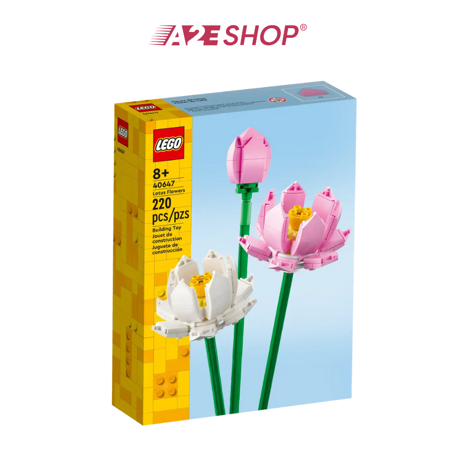 Lego Lotus Flowers (220 Pieces)