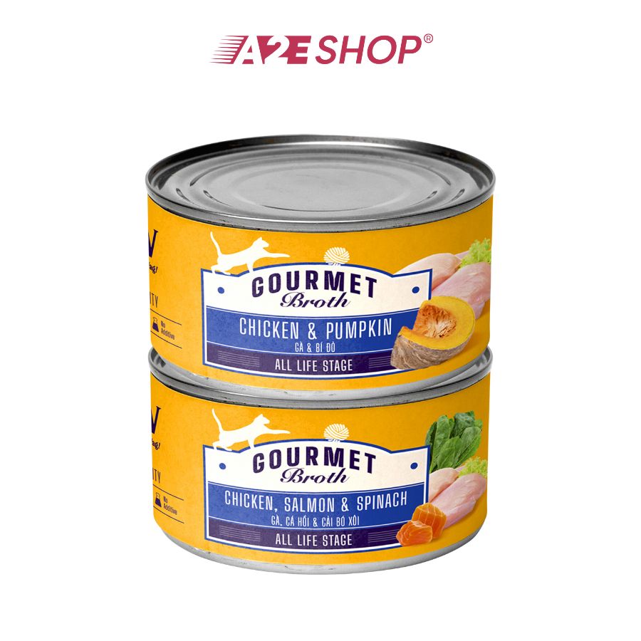 Gourmet Broth Texture Food Can for Cat (85g) - Lapaw
