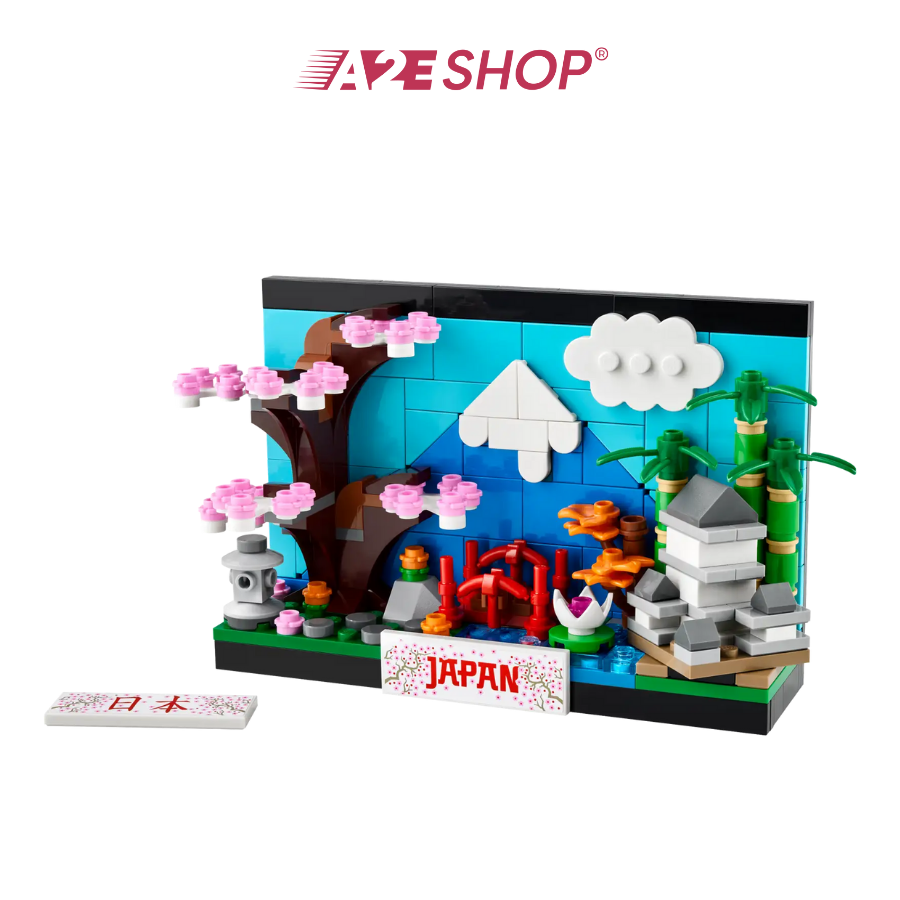 Bưu thiếp Lego Nhật Bản (262 mảnh)