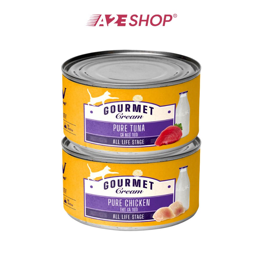 Thức ăn dạng kem Gourmet cho mèo (85g) - Lapaw