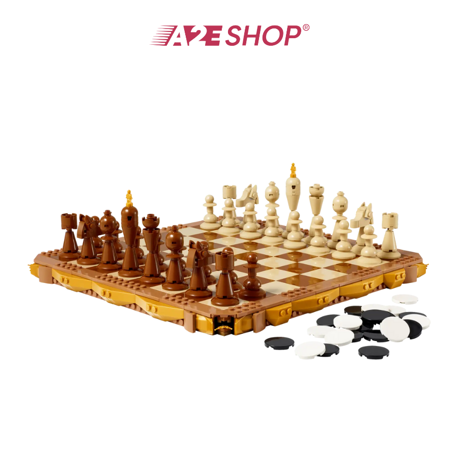 Bộ cờ vua truyền thống Lego (743 mảnh)