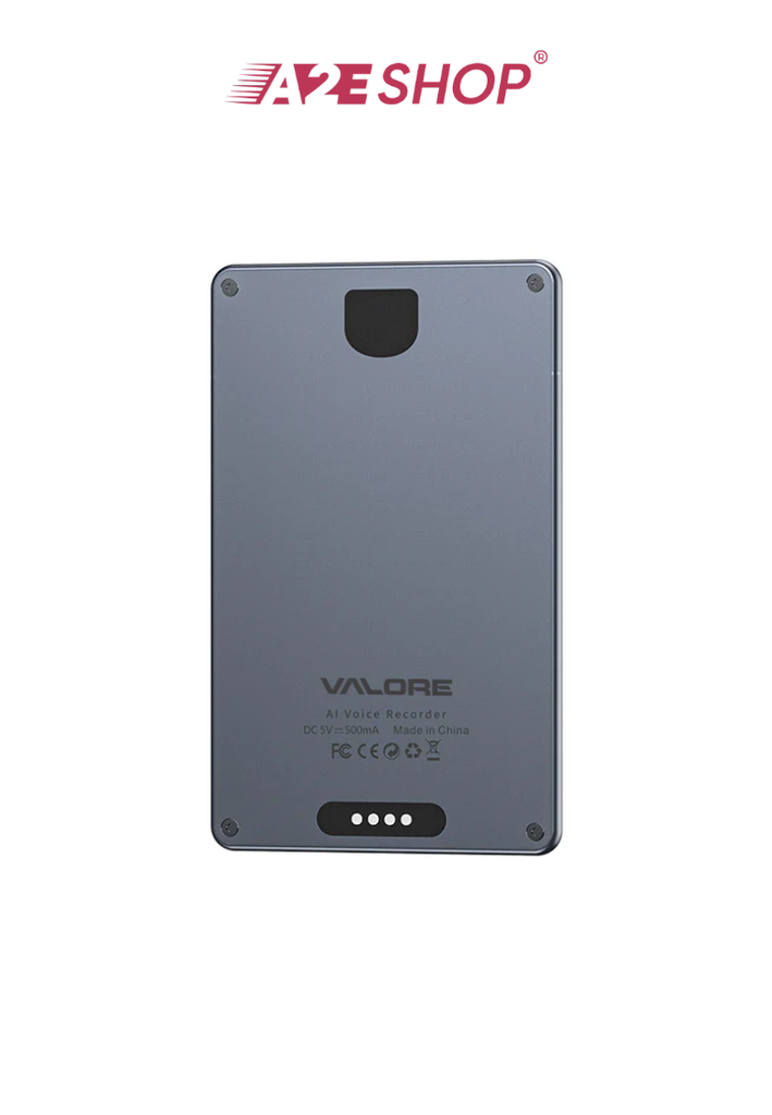 Valore AI Voice Recorder (AI-003) - Grey