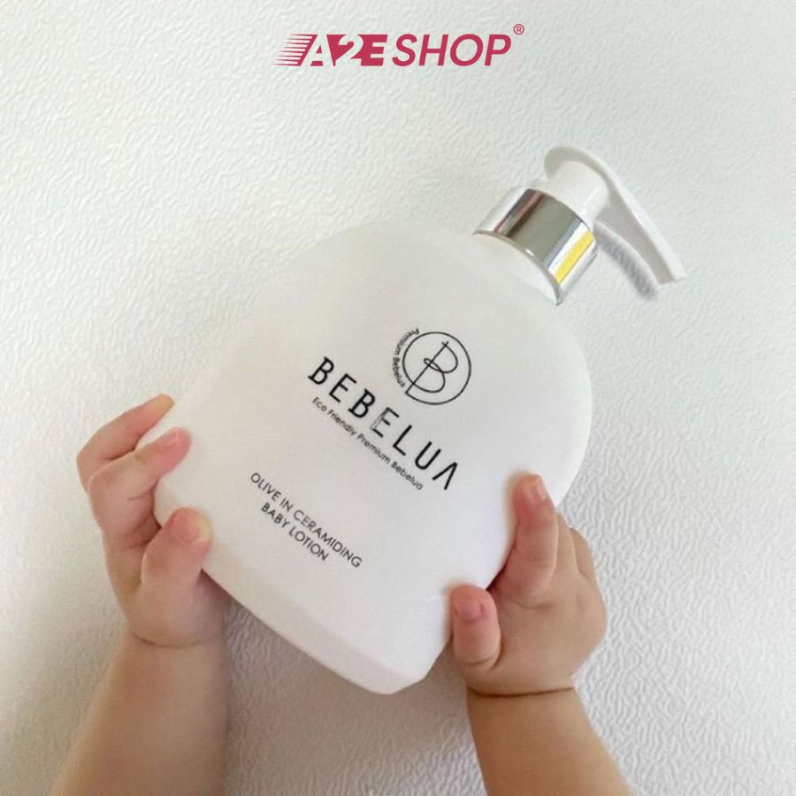Dầu gội và kem dưỡng ẩm 2in1 cho da nhạy cảm của bé (500ml) - Bebelua