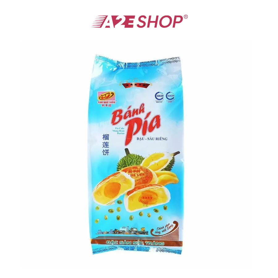 Bánh Pía Trứng Muối Sầu Riêng Việt Nam - Tân Huê Viên (600 gr)