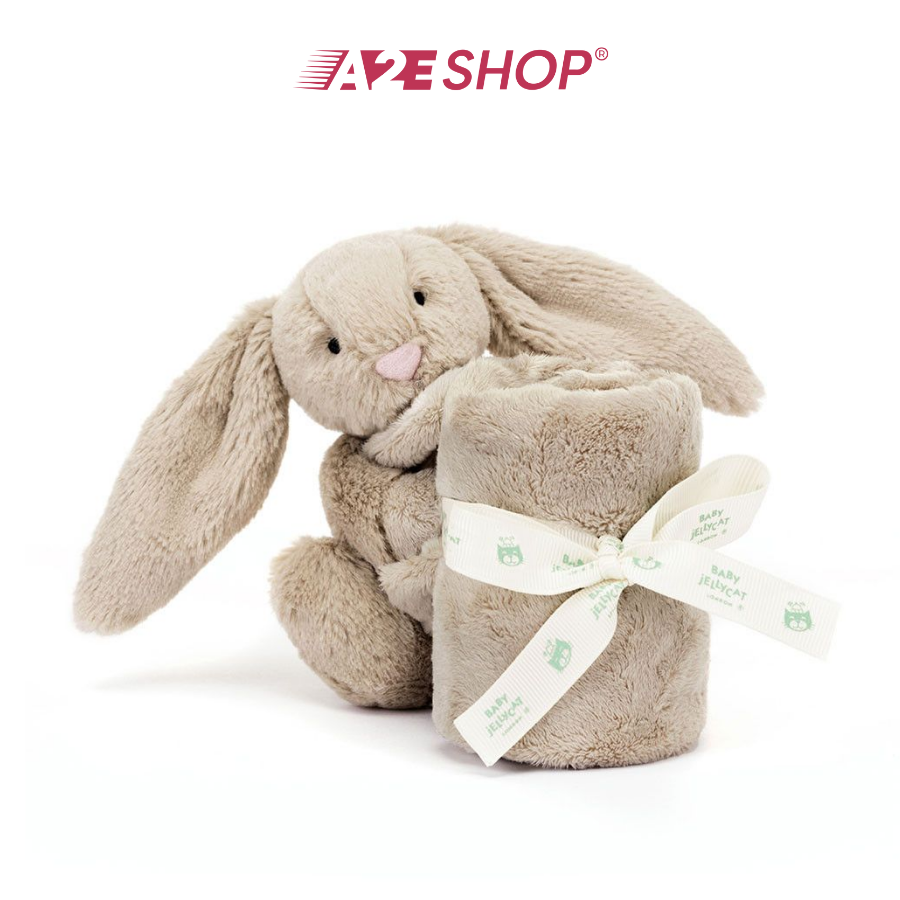 Núm vú giả hình thỏ màu be nhút nhát của Jellycat
