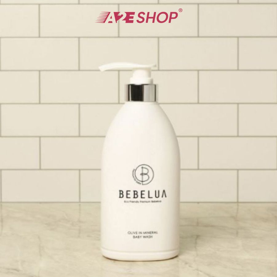 Dầu gội và kem dưỡng ẩm 2in1 cho da nhạy cảm của bé (500ml) - Bebelua