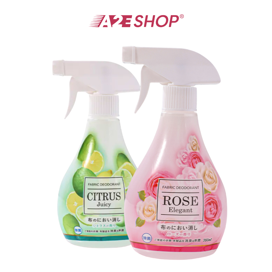 Xịt thơm phòng và vải Kyowa Japan – Hương hoa hồng và trái cây (300ml)