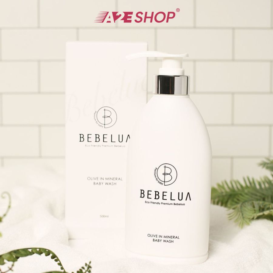 Dầu gội và kem dưỡng ẩm 2in1 cho da nhạy cảm của bé (500ml) - Bebelua