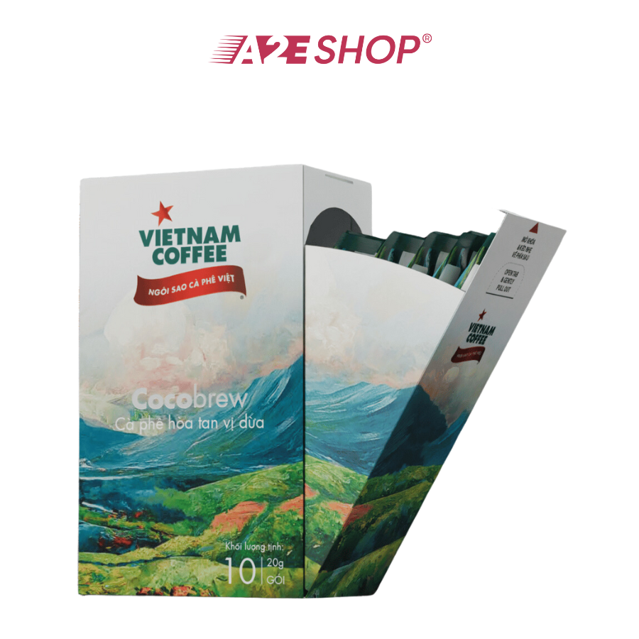 Vietnam Instant Cocobrew Flavoured Coffee (10 packs x 20g)