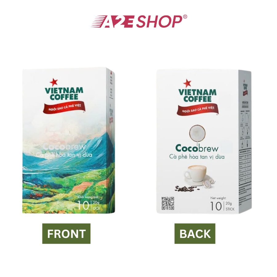 Vietnam Instant Cocobrew Flavoured Coffee (10 packs x 20g)