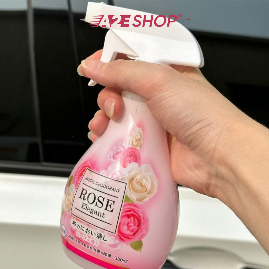 Xịt thơm phòng và vải Kyowa Japan – Hương hoa hồng và trái cây (300ml)