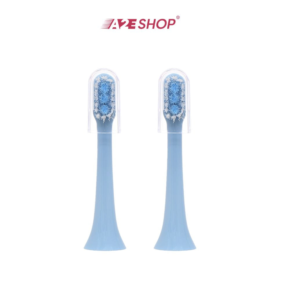 Đầu bàn chải đánh răng điện Halio Sonic SmartClean - San hô/Xanh lam