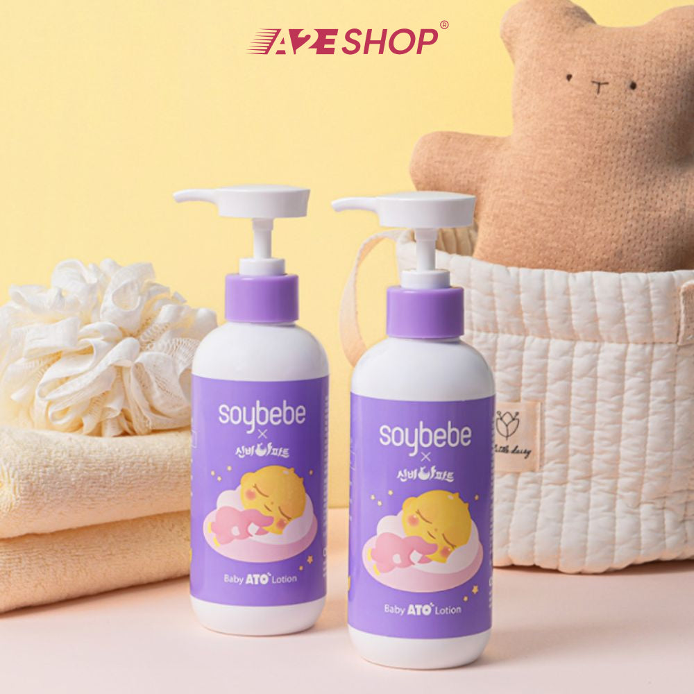 Sữa dưỡng thể thuần chay cho bé - Soybebe