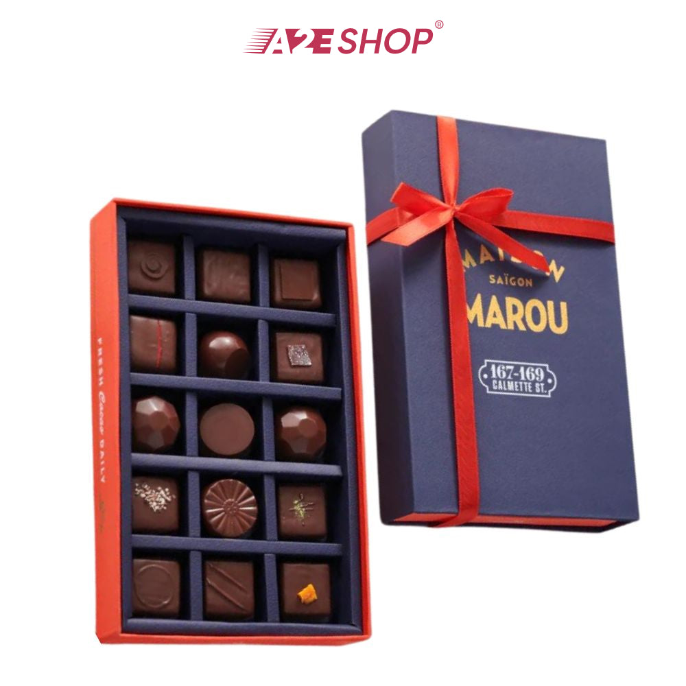 [MAISON MAROU] Bonbon box – 15 pieces chocolate