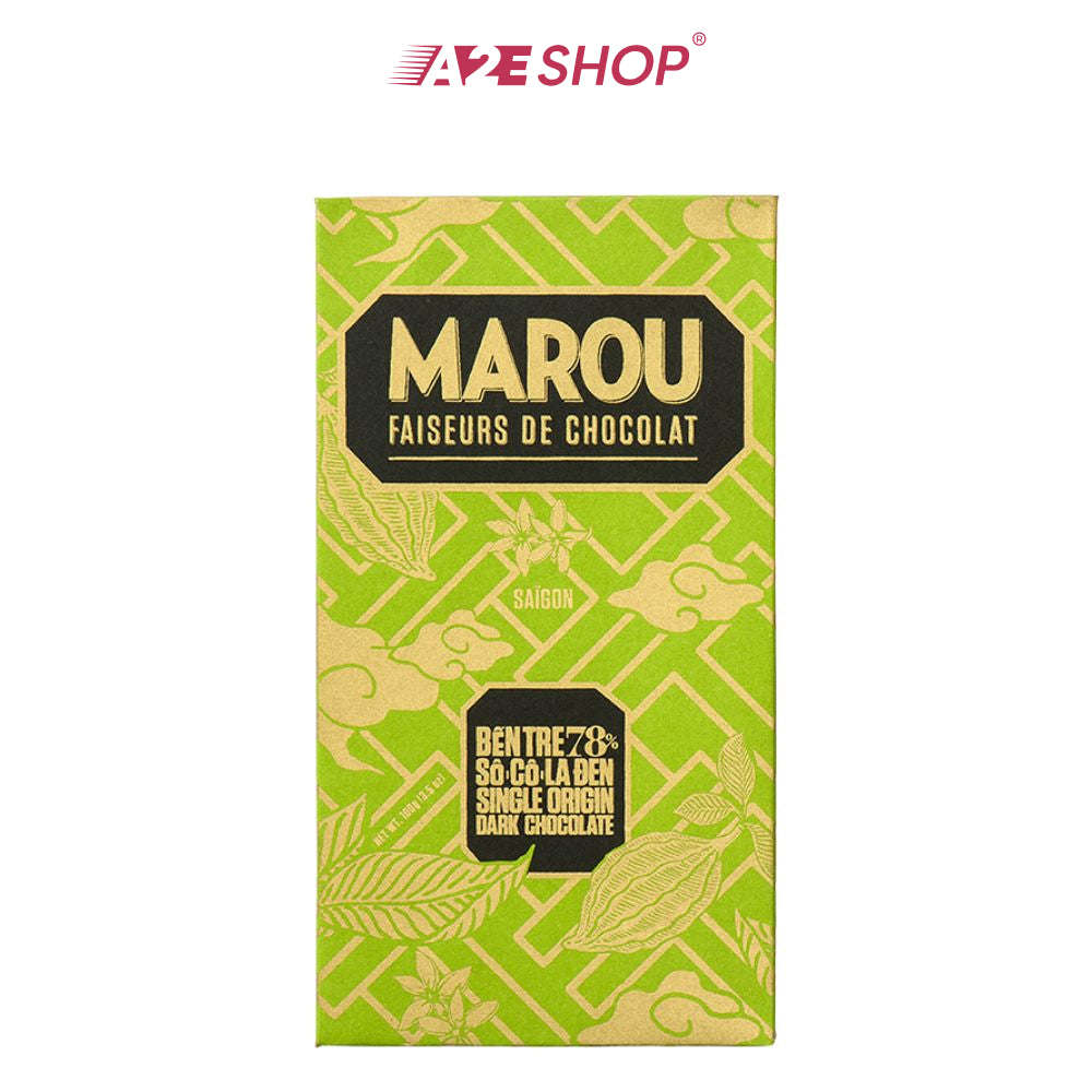 [MAISON MAROU] Sôcôla Bến Tre 78% Single Origin và phiên bản Napolitan 