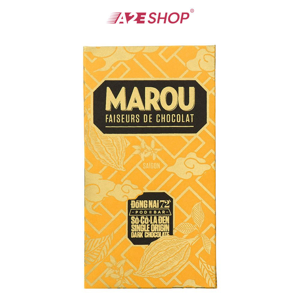 [MAISON MAROU] Đồng Nai 72% Single Origin and Napolitan Version Chocolate