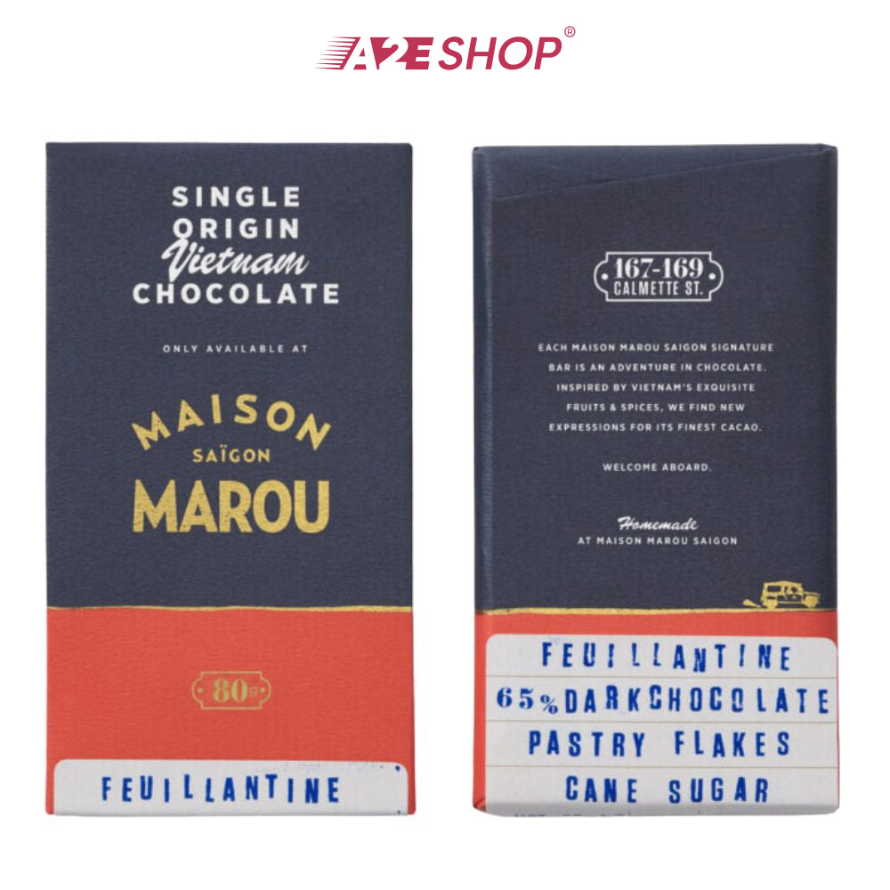 [MAISON MAROU] Exclusive Bar – 6 Flavours